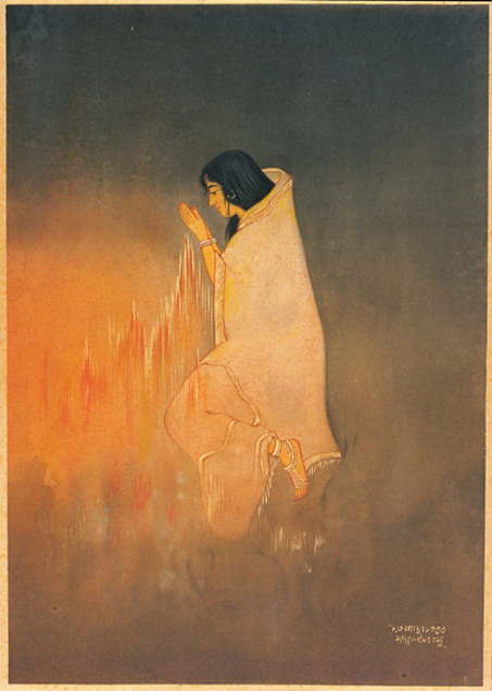 Sati By Nandalal Bose, 1943