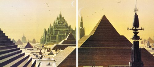 gffa: Star Wars Cities Concept Art by Ralph McQuarrie