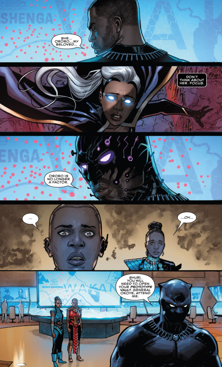 why-i-love-comics:King in Black: Black panther #1 - “Cathexis” (2021)written by Geoffrey Thorneart b