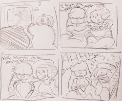 homoquartz:  Halloween date night (Sapphire