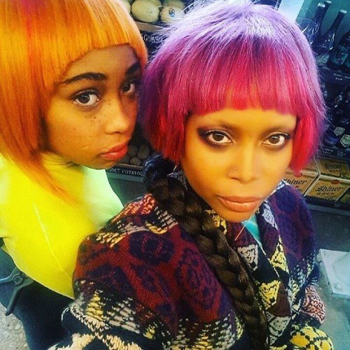 eyeblogaboutnothin: Erykah Badu and her daughter Puma