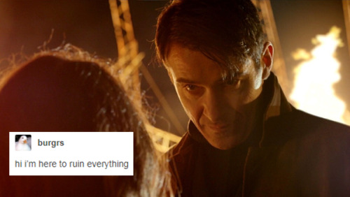 theedgeofnight: Timeless + text posts Garcia ‘That Bitch’ Flynn edition Blame @ohmeohmeyer​ screenca