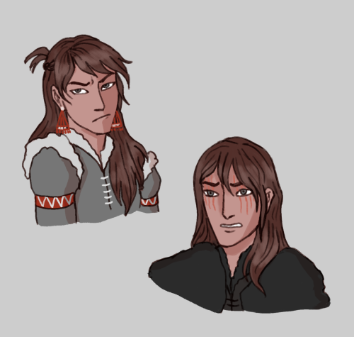 toastyydoodles:like mother, like son. aka the stark look includes looking vaguely disgruntled and ju