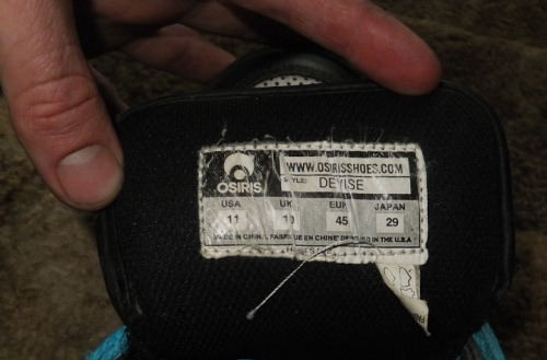 Anyone want to buy my Osiris Devise shoes before I put them on Naughtybids?