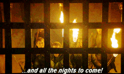  The gods aren’t down here. It’s the six of us, you hear me? 