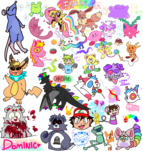 drawpile with @mousesqueaks :) *hits him with a rock*