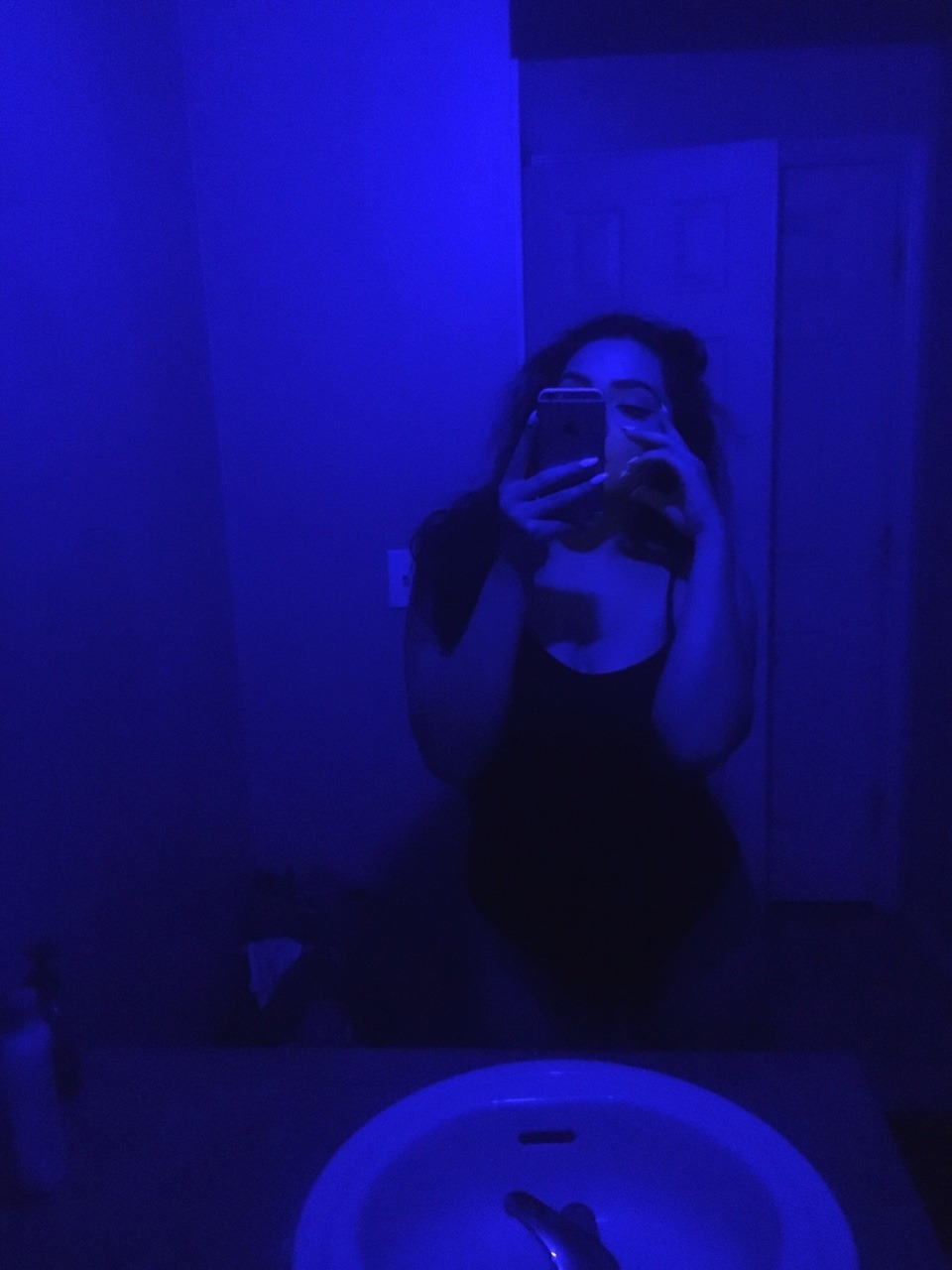 crystaallised:  BLUE