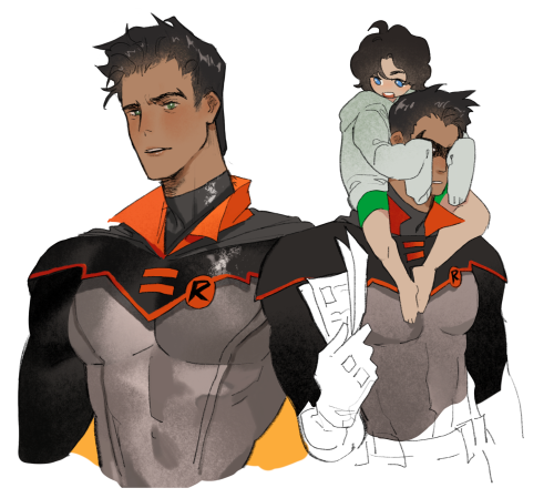 Reverse Robins Damian And His Baby Brother 🥰