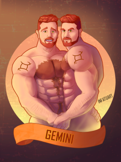 infatuart:  Gemini ZodiacFourth in the zodiac