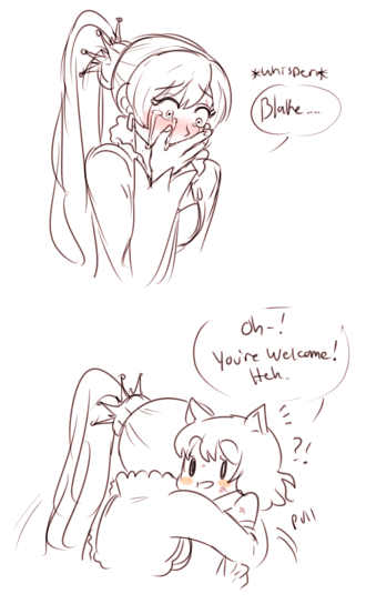 since i did baby weiss i drew baby blake for fun!