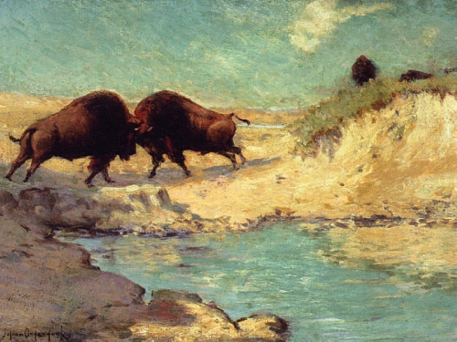 Buffalo Hunt, Robert Julian Onderdonk