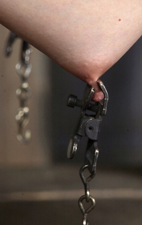 Some pretty serious nipple clamps!