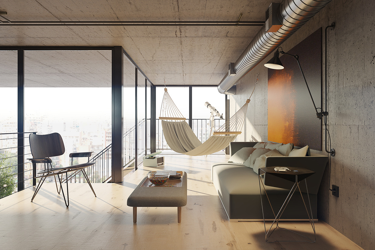 archatlas:  BK Lofts - Architectural Visualizations Tony Antoun   