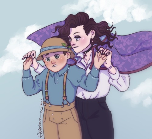 THE HOWL’S MOVING CASTLE AU BECAUSE THATS ONE OF MY FAVORITE MVOIES AND LIKE, listen ,,, evan works 