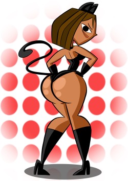 grimphantom:  codykins123:Sexy Kitty Cat Courtney by Codykins123I don’t know why (and this is coming from someone who dislikes Courtney), but :iconJaviDLuffy:’s pic:  http://javidluffy.deviantart.com/art/Commission-The-Kitten-and-the-Mouse-517808353