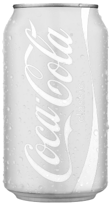 totallytransparent:  Semi Transparent Coca Cola Can (matches the colour of your blog - drag it!)Made by Totally Transparent 