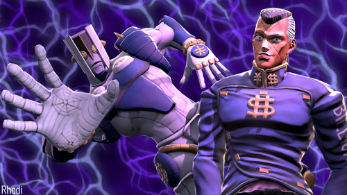 Oi josuke, I used my The Hand to turn into an SFM poster