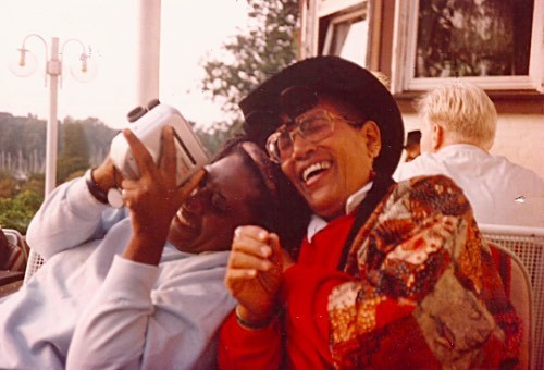 h-e-r-s-t-o-r-y:❤️❤️❤️ cutest couple pic, Gloria Joseph & the late Audre Lorde. Partners for fou
