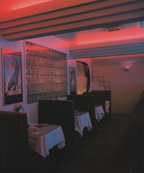 palmandlaser: Cadillac Grille, Jackson, Wyoming From Restaurant Design (1987)