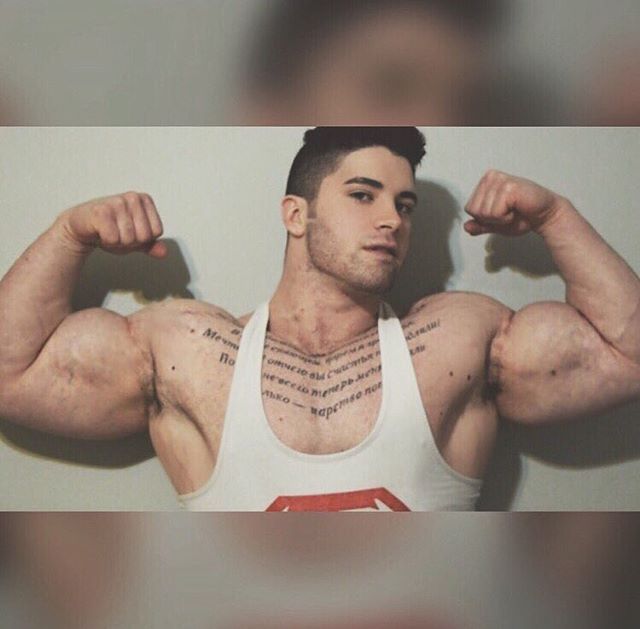 muscleryb:    Adam Gerber 20yo 5'11 265lbs  Compilation
