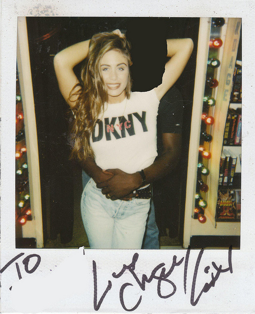 schmex:  Chasey Lain - porn star.  I had a Polaroid together with her just like