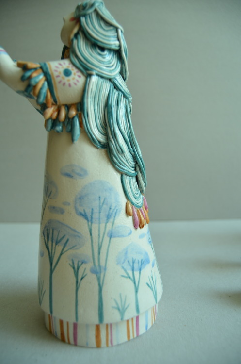 Faience. Ceramic. “ Harvest ”  