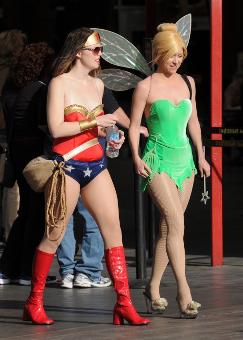 Porn Did anybody know Tinker Bell and Wonder woman photos