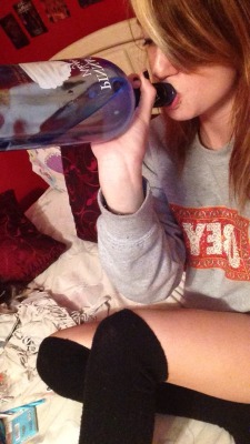 samanthasuicide:  When it doubt, drink it down.  Save me some