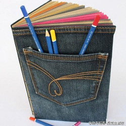 fuckyeahnotebooks:  Denim into notebook #aramica