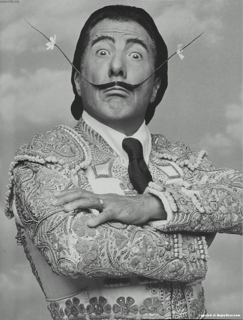 Dustin Hoffman (as Dali) by Herb Ritts