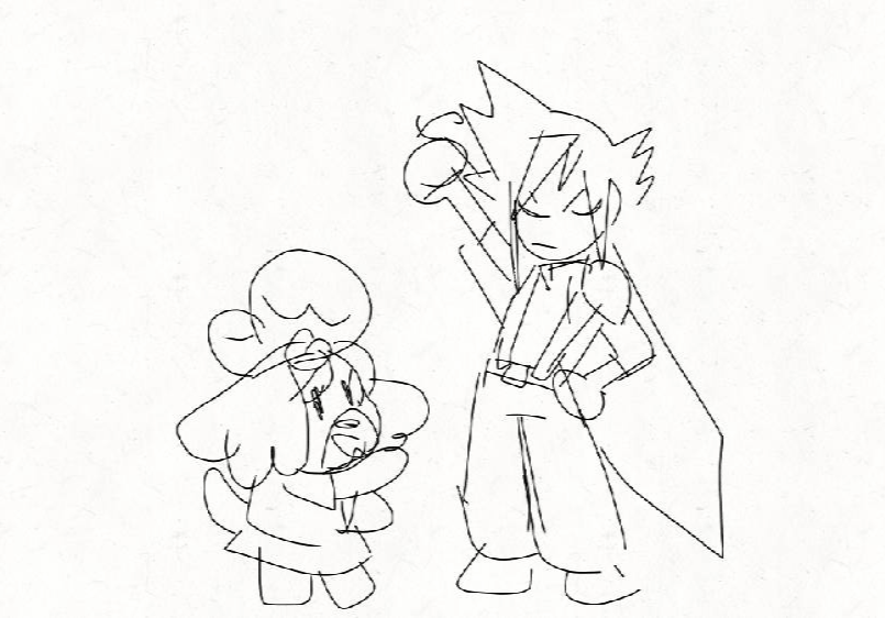 scribblehooves:  Dancing Cloud and Isabelle