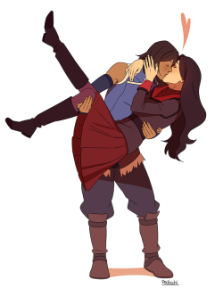 pockicchi: korrasami commission !!! ☺☺💖💖 twitter | ig 