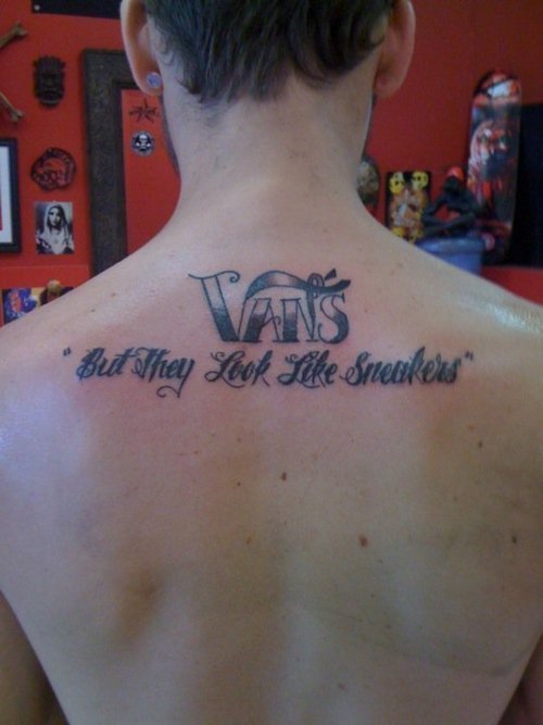 vans off the wall tattoo