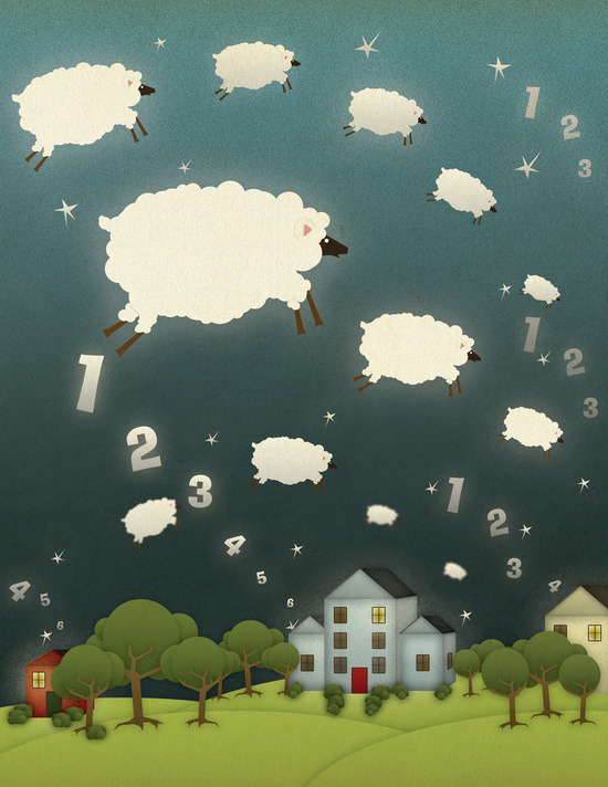 artagainstsociety:  Counting Sheep by Matthew Taylor Wilson
