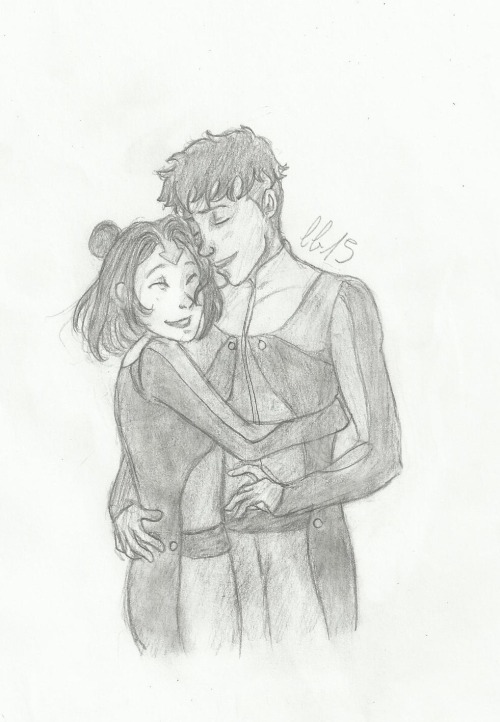 aomitsuu:Drawing my favorite couple in lok because they’re just so cute !