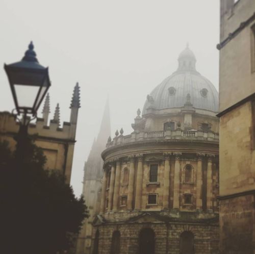 bodleianlibs:A misty morning in Oxford today.