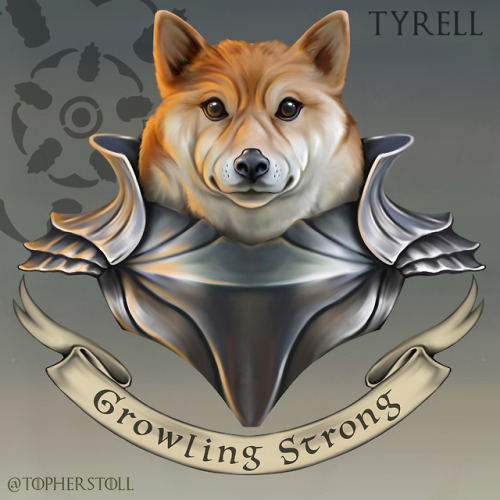 The Great Houses of Westeros as Adorable Doggos. Hopefully this takes the edge off all the inev