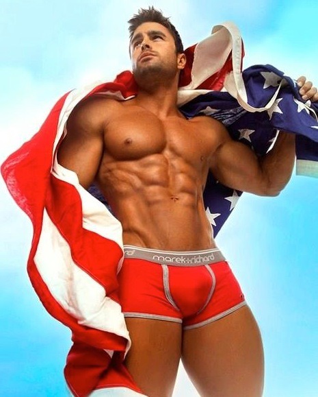 Porn photo supervillainl:  Muscle American.