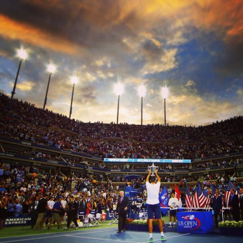 #marincilic #usopen #tennis #champion #croatia #upi #nyc (at US Open Tennis Championships)