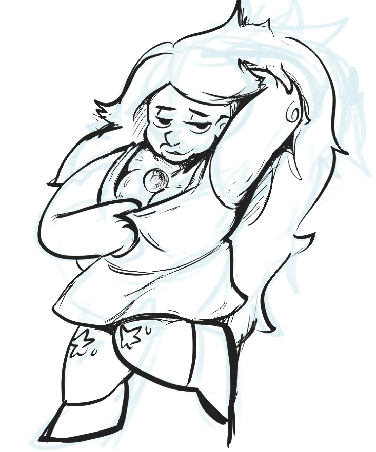 niiikooooo:a slightly risque Amethyst for yotomoe  mah little short stack &lt;3