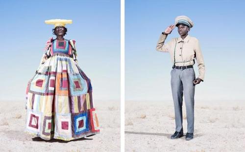 Portraits of the Herero people of Namibia by Jim NaughtenEach image, a portrait of Herero tribe memb