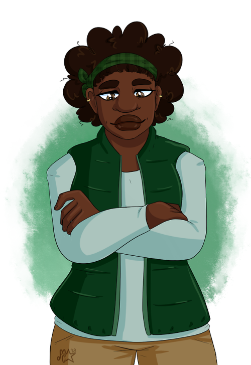 magnus-mcelroy:dnd-zone:Its Mama!!! I love her,,,,,,[commission info][Image Description: Two drawing