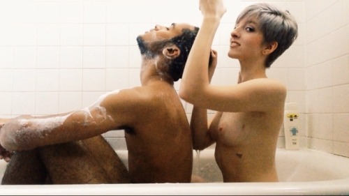 photographicpornography:  afternoon bath w/ my sunshine~ we are both 18Oh gosh, this submission, the connection, the lighting!! Ahhh I adore it so very much.