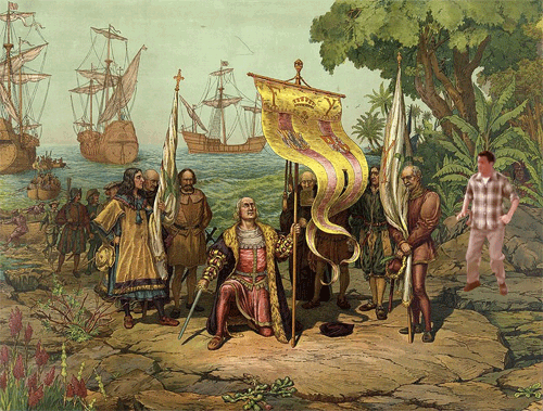 chandler-dances-on-things:Chandler dances on the discovery of America