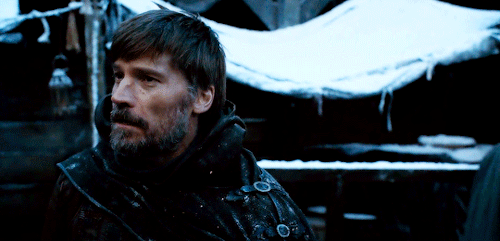 jaimeofhouselannister:Game of Thrones | Jaime in Winterfell | Season 1 & Season 8