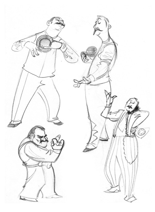 Warmup sketches with PoseBook app by Stephen Silver5-7 min. for each