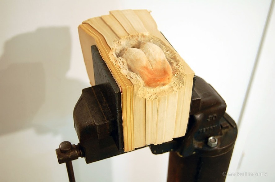 bookpatrol:  Bookworks of Maskull Lasserre  ”My work is always halfway between