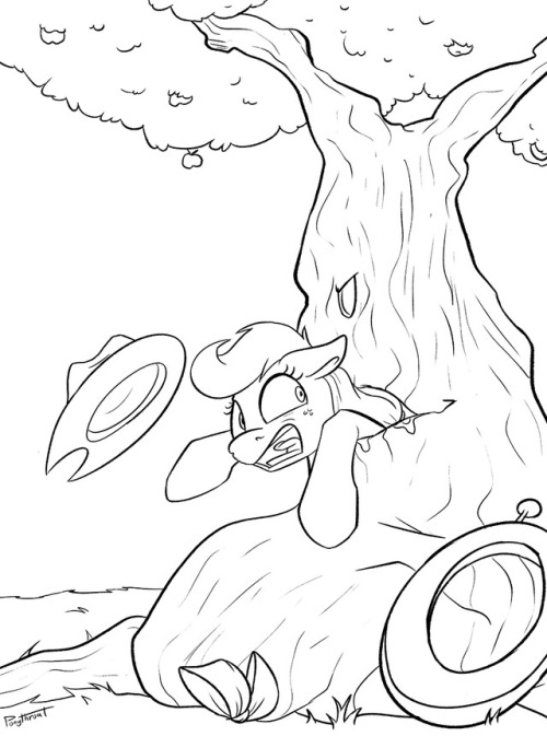 Fluttershy, why are you eating the apples?Voretober theme: Unexpected