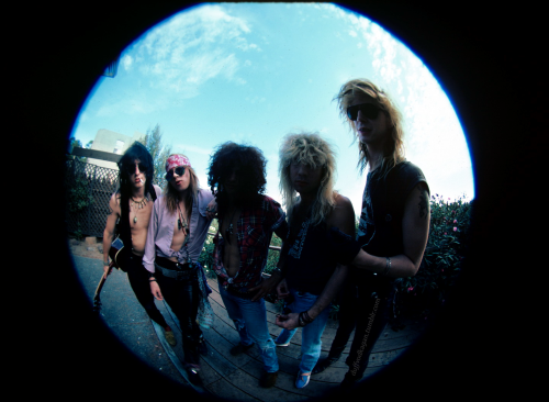 duffvodkagan - Guns N’ Roses in Hollywood, by Jack Lue, 1986....