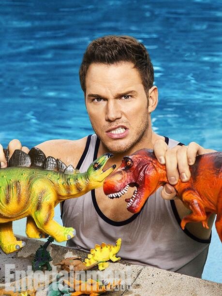 chrisprattdelicious: Chris Pratt is dino-mite in Jurassic World.  He’s the cover